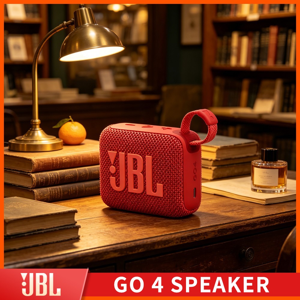 Jbl Speaker Go 4 - ลำโพงบลูทูธ JBL GO4 สีโทนมุ่มสำหรับชายหาดมารีน่า พร้อมไฟ RGB