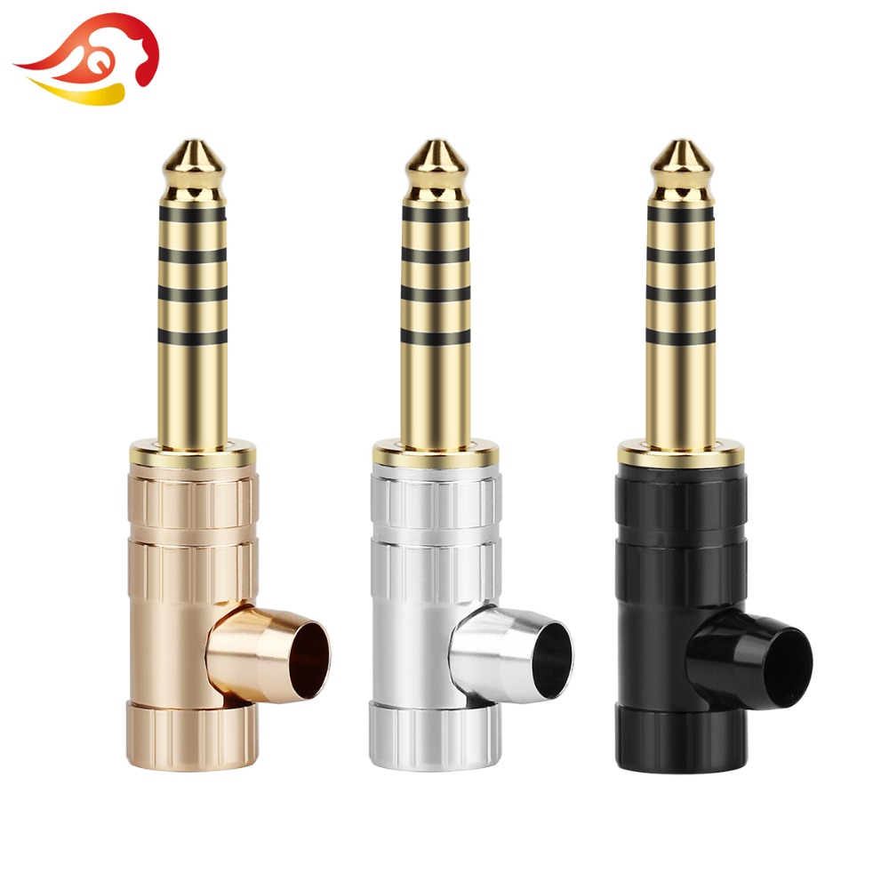 Audiophile Headphone Wired - QYFANG 4.4 มม.สเตอริโอ 5 เสาแจ็คหูฟังปลั๊ก Pin