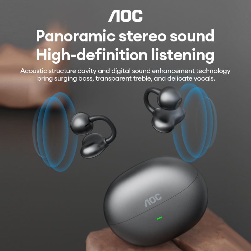 AOC ACD2544 หูฟังบลูทูธไร้สายแ - Wired Earphone Mic บทวิจารณ์และราคา