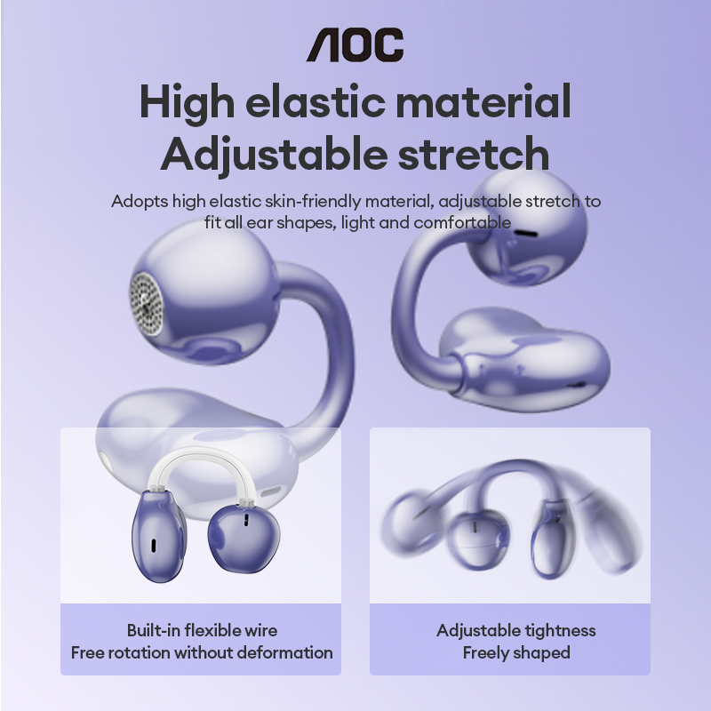 AOC ACD2544 หูฟังบลูทูธไร้สายแ - Wired Earphone Mic บทวิจารณ์และราคา