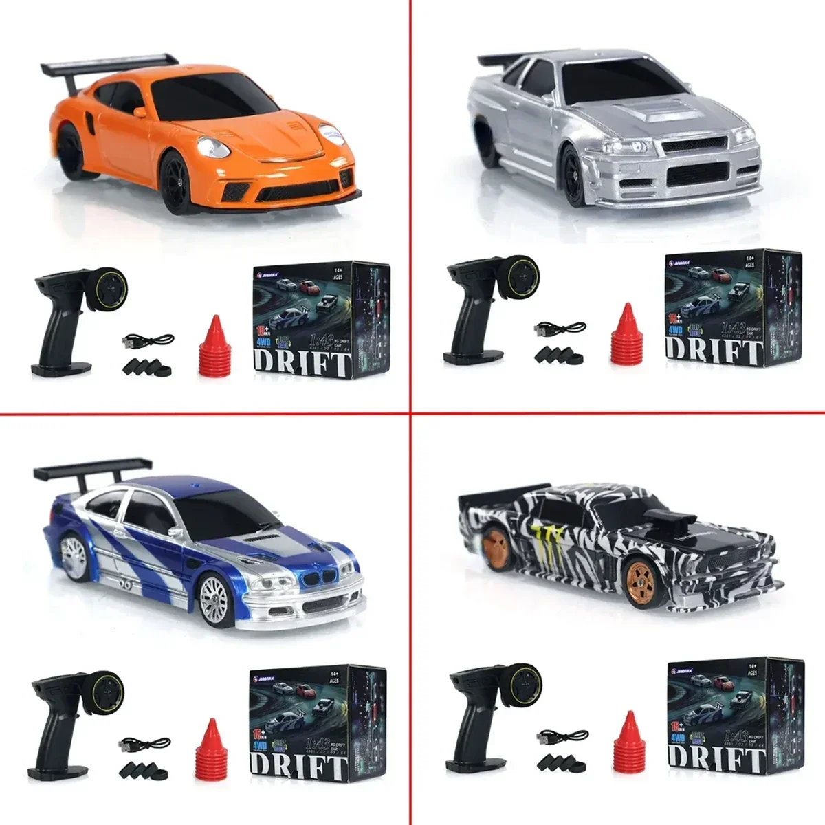 2.4G RC Drift รถ 1/43 4WD รีโม - Jbl Speaker Go 4 บทวิจารณ์และราคา