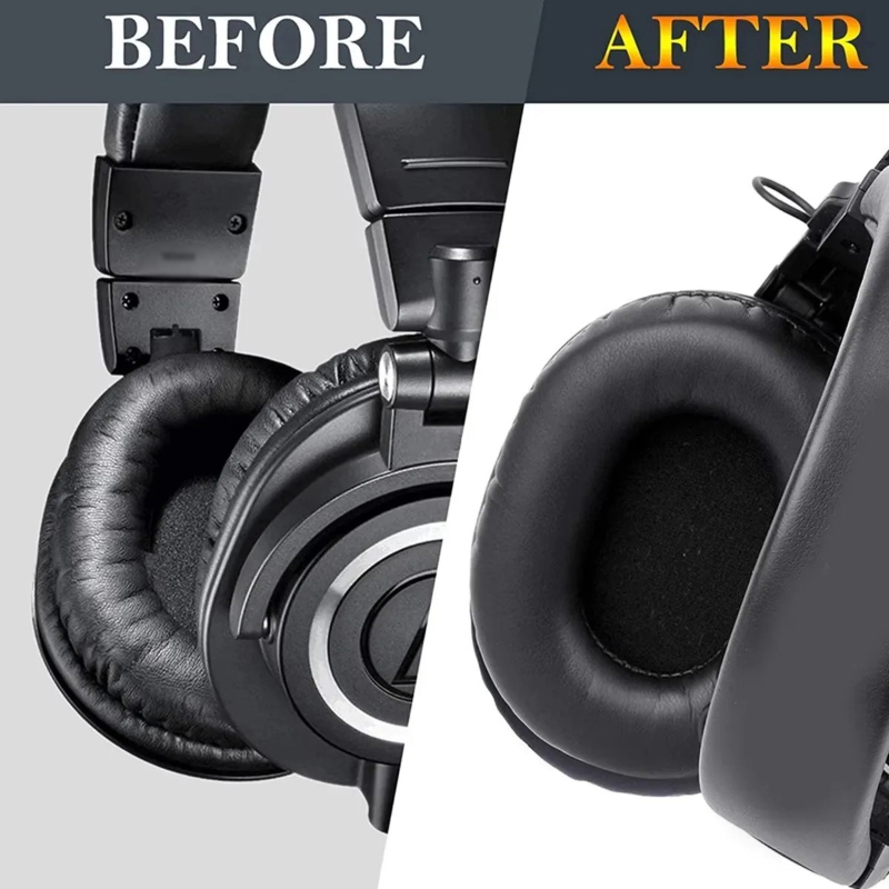 แผ่นรองหูฟังสำรองสำหรับหูฟัง A - Audio Technica Headphone Ath-M20X บทวิจารณ์และราคา