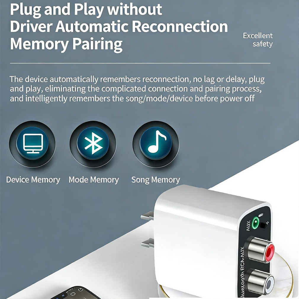 เครื่องรับส่งสัญญาณเสียงไร้สาย - Bluetooth Adapter Receiver บทวิจารณ์และราคา
