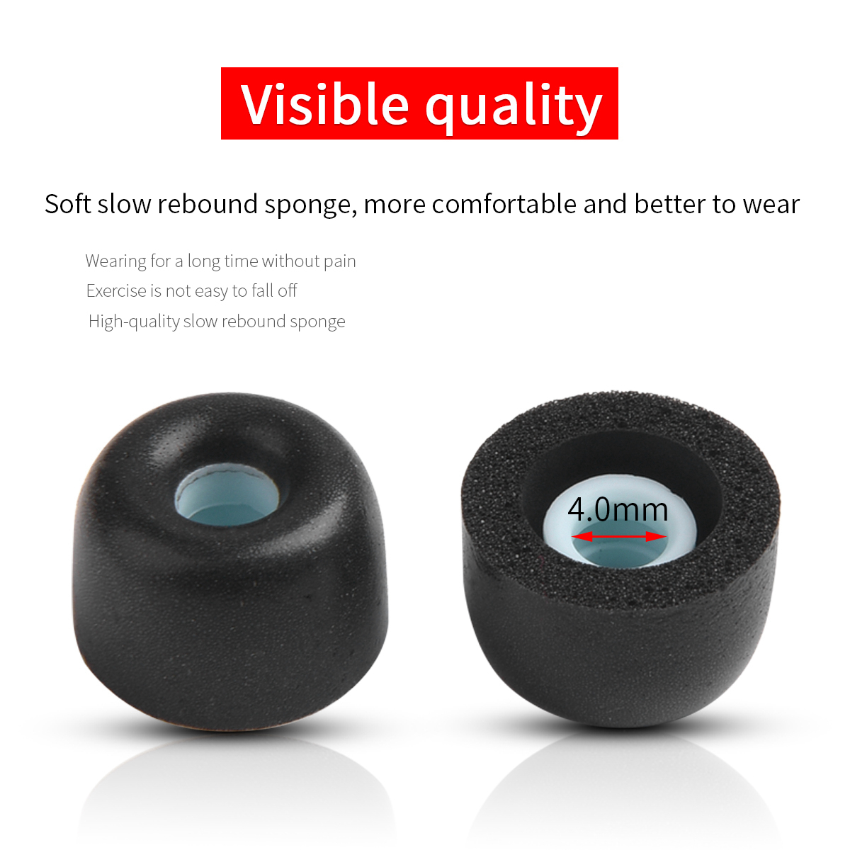 4PCS หน่วยความจําโฟมหูสําหรับ  - Anker Speaker Soundcore Boom 2 บทวิจารณ์และราคา