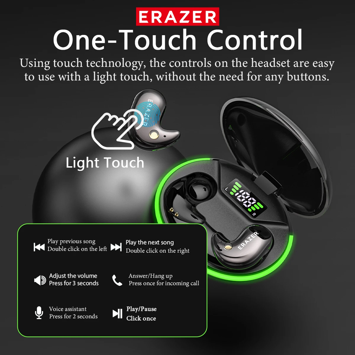หูฟังบลูทูธแบบอินเอียร์ EARZER - Usb C Earphone บทวิจารณ์และราคา