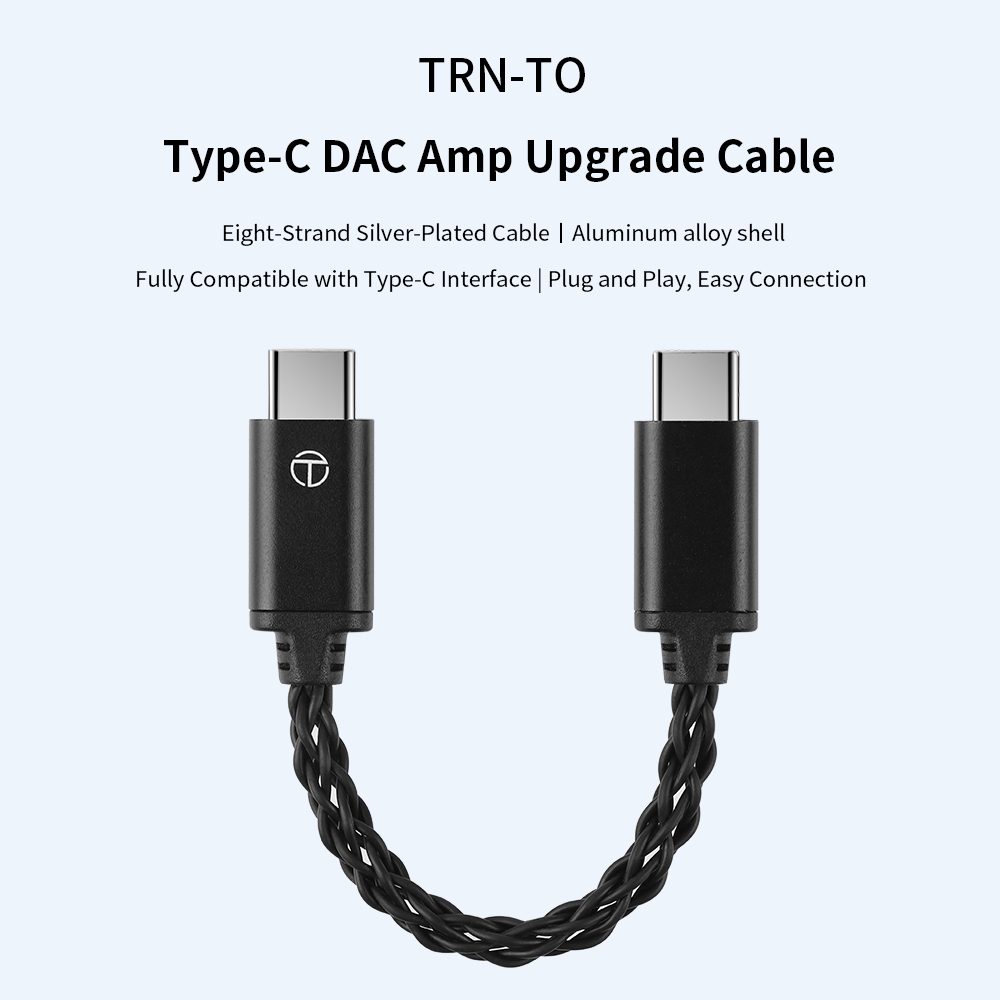 TRN เพื่อสายแปลง Type-C DAC Am - Usb C Earphone บทวิจารณ์และราคา