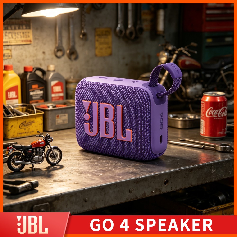 ลำโพงบลูทูธ JBL GO4 รุ่น Camps - Jbl Speaker Go 4 บทวิจารณ์และราคา