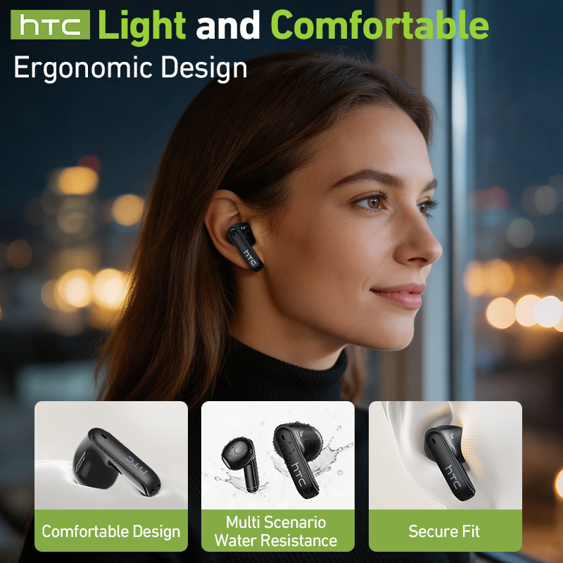 หูฟังเกมมิ่งไร้สาย hTC พร้อมหน - Usb C Earphone บทวิจารณ์และราคา