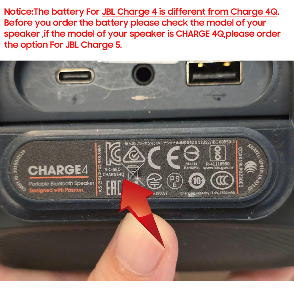 เปลี่ยนแบตเตอรี่ ID998 IY068 I - Jbl Speaker Charge 5 บทวิจารณ์และราคา
